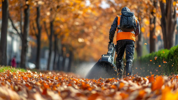 Grünflächen Gartenpflege Herbst Barth